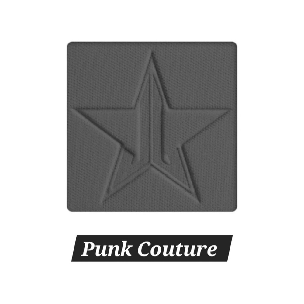 Jeffree Star Cosmetics Single Eyeshadow Punk Couture Matte Charcoal Grey 1.5g